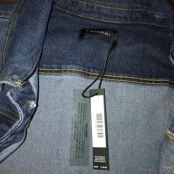 Tahari Jean Jacket NWT - Picture 7 of 7